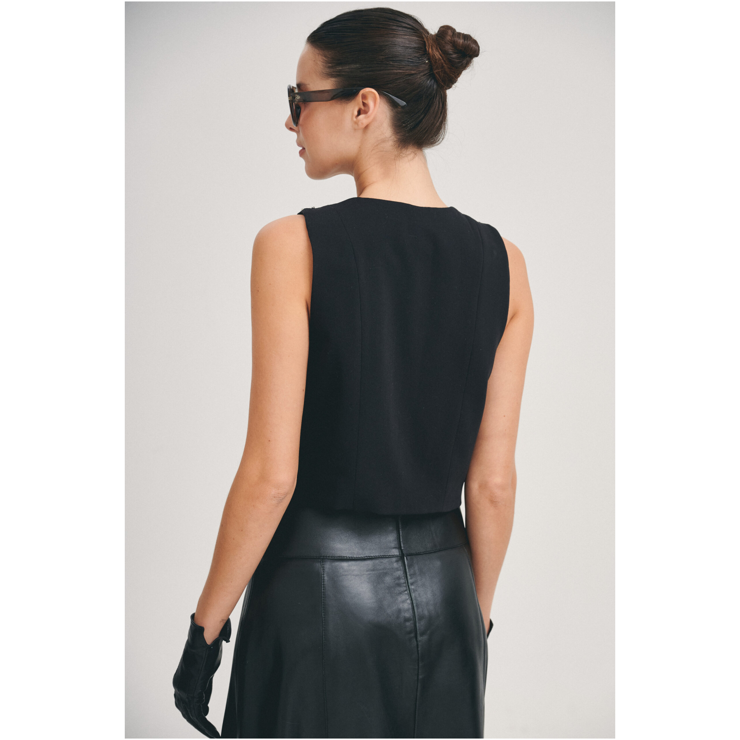 Chaleco Elizabeth negro - Imagen 5