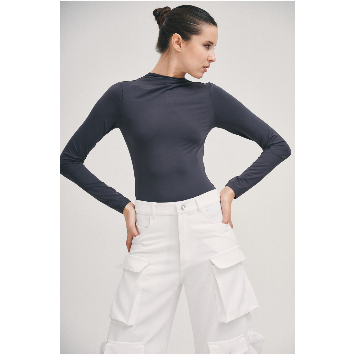 Bodysuit Lara Gris plomo