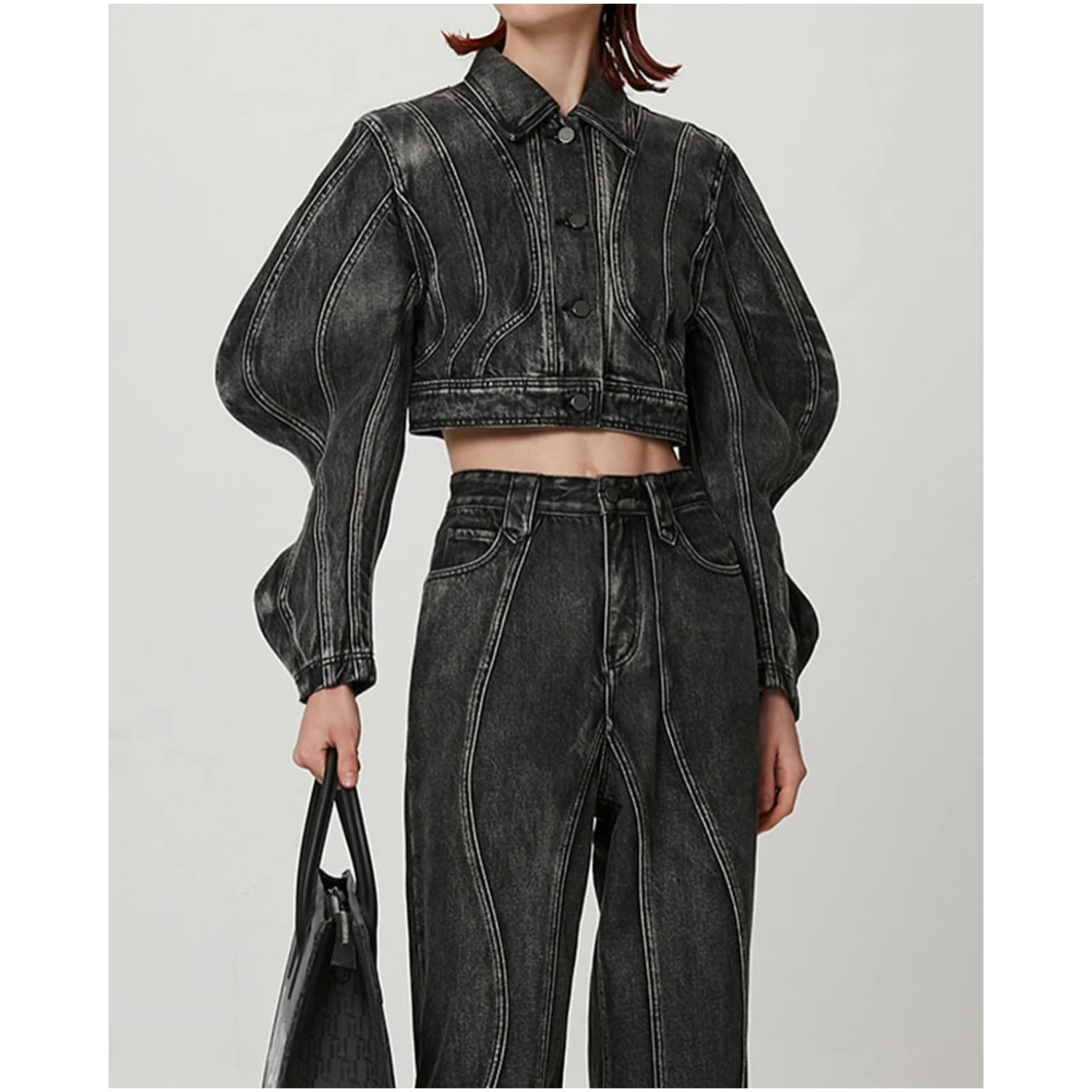 Campera de Jean Ballon
