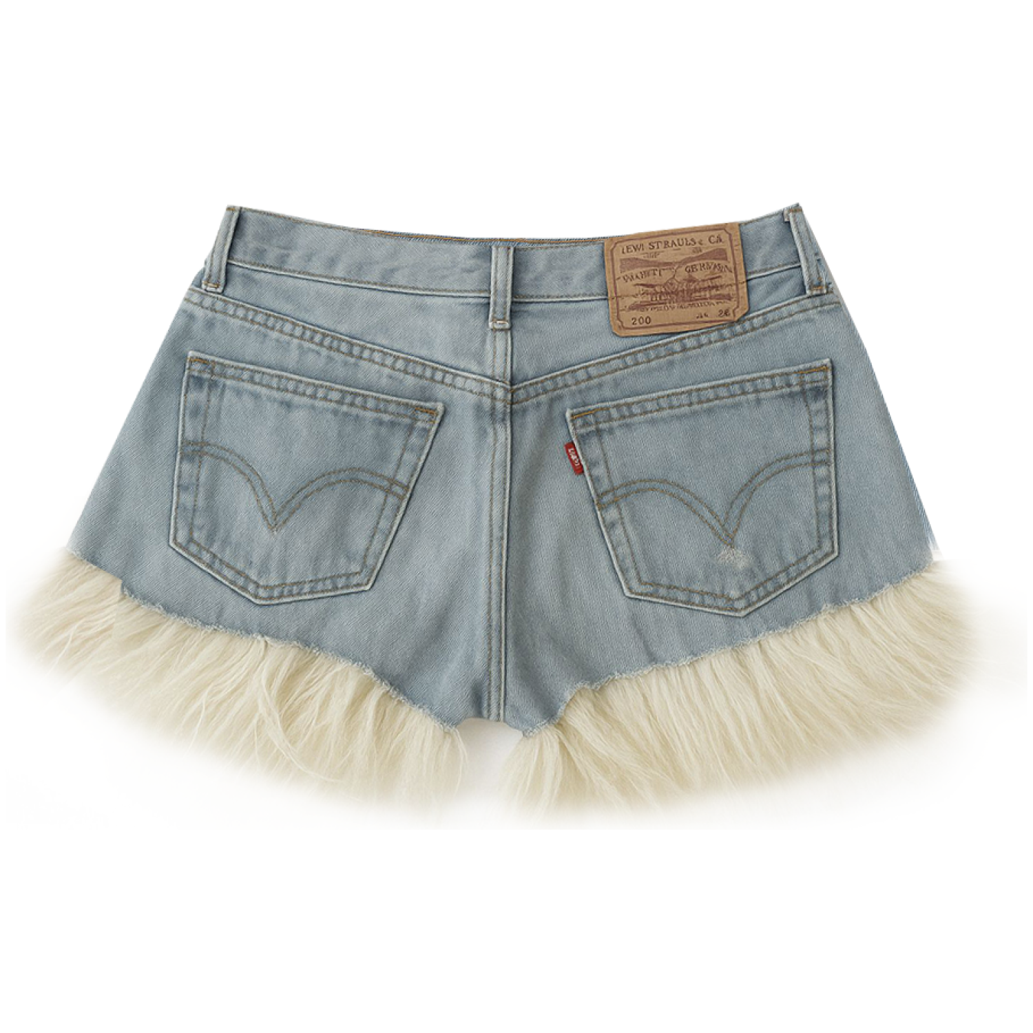 Short Ostrich Levis Vintage - Imagen 2